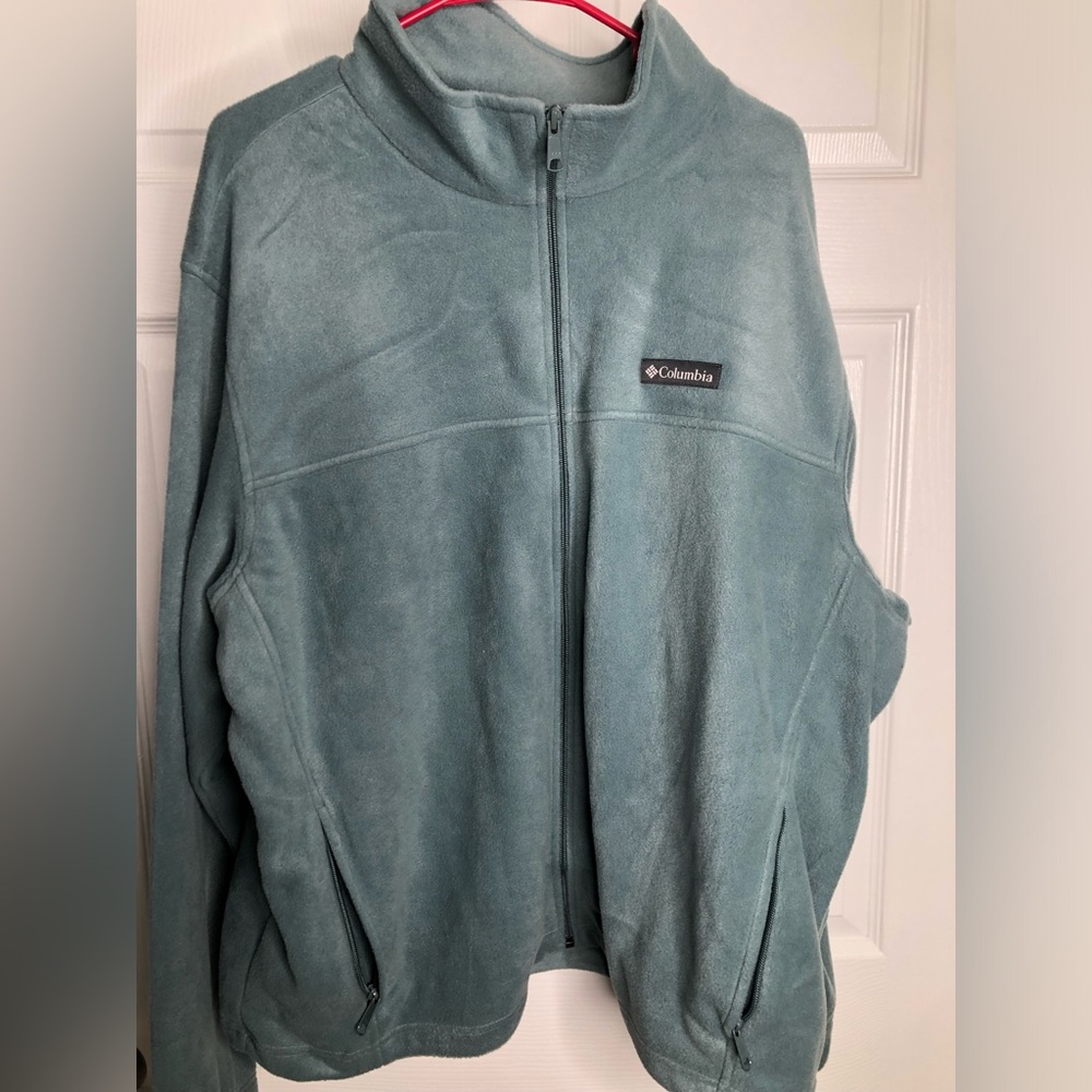 Columbia Full Zip Sweatshirt — Light blue - XXL - Picture 2 of 7